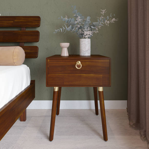 Oliver Buhr Contemporary Modern Wood Platform Bed & Reviews